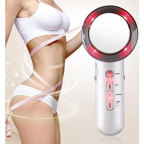 Ultrasound Cavitation EMS Face Body Slimming Massage With Slim Cream Lipo Anti Cellulite Fat Burner Galvanic Infrared Ultrasonic