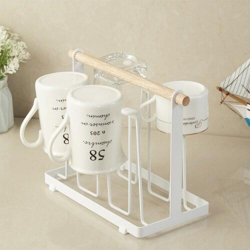 1PC New Kitchen Dish Mug Storage Rack Cup Drying Rack Drainer Holder Organizer Storage Rack OK 0653