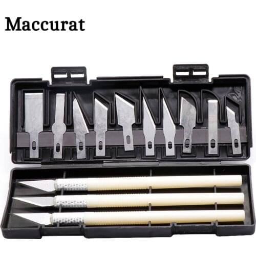 13pcs/ Set 3D Printer engraving Blades knife for model Cutter &Material Removal &Clean-up Tool parts