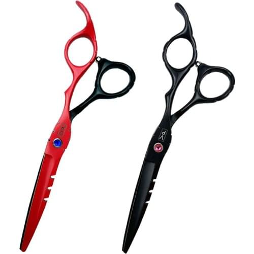 6.0 Professional Hair Scissors Barber Thinning Hairdressing Scissors Cutting Hair Shears 440C Salon Scissors Set