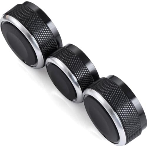 Car AC Knob Air Conditioning Heat Control Switch Knob Aluminum Alloy Accessories For Chevrolet Aveo Lova Sonic Spark After T50