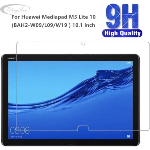 For Huawei MediaPad M5 Lite 10 Tempered Glass Screen Protector For Mediapad M5 Lite BAH2-W19/L09/W09 10.1 inch Tablet Glass Film