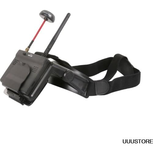 Hawkeye Little Pilot VR All-in-one 5 inch 800x480 FPV Monitor 5.8G 48CH Dual Receiver Foldable Goggles Without DVR for RC Drone