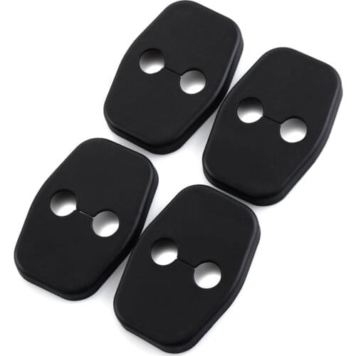 Door lock cover Anti-corrosive 4 pcs for Peugeot 308 408 508 3008 207 RCZ Citroen C4 Picasso C4L DS4 DS3 DS5 C5