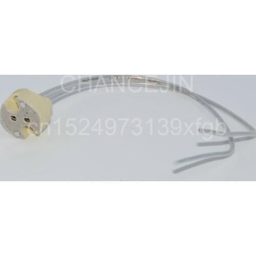 VS327 lamp base is suitable for G4 GZ4 GX5.3 G6.35 anti 350 Celsius cable length 15CM 12.5A 250W Medical lamp holder