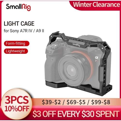 SmallRig Light Camera Cage Side Handle for Sony A7R IV A9 II DIY Accessories KIT 2917