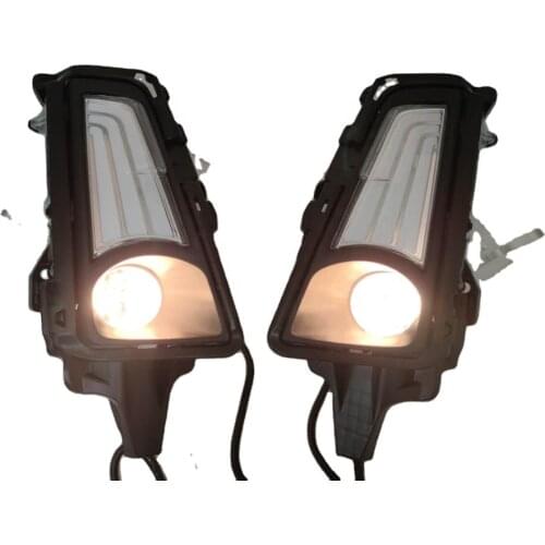 To yota Hiace Commuter GL H300 2019 2020 Car Front van bus Bumper Fog Lamp DRL Turn Signal Light Auto parts Driving Accessories
