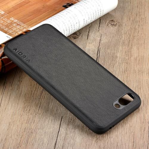 For Huawei Honor 10 case Luxury Vintage Leather cover coque with soft silicone phone case for huawei honor 10 funda capa