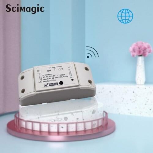 Scimagic Wifi smart switch wireless remote control timer smart home switch with mobile APP remote control