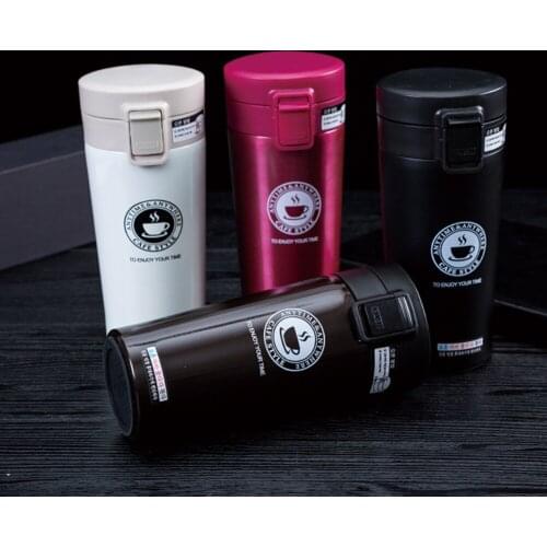 Thermos Cup Stainless Steel Thermo Mug For Tea Insulated Thermos Coffee Cup Termal Mug Auto Car Thermo Cups Vacuum Flask