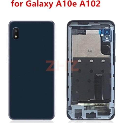 For SAMSUNG Galaxy A10e A102 Back Battery Cover Door Rear Glass Housing Case Replace For SAMSUNG A10e Battery Cover