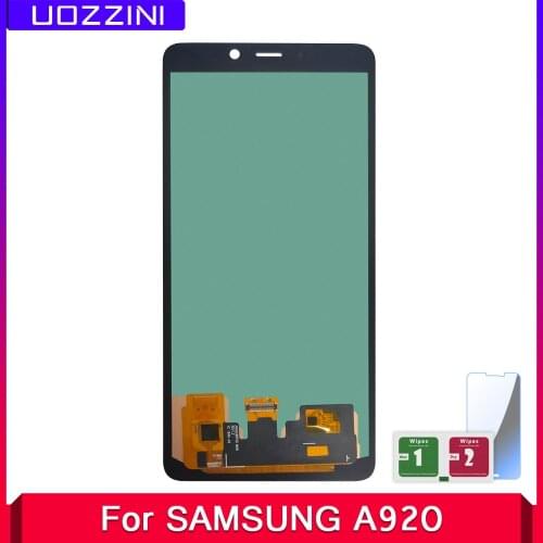 6.3"Super AMOLED LCD For Samsung Galaxy A9 2018 A920 A920F SM-A920F/DS LCD Display Touch Screen Replace Screen