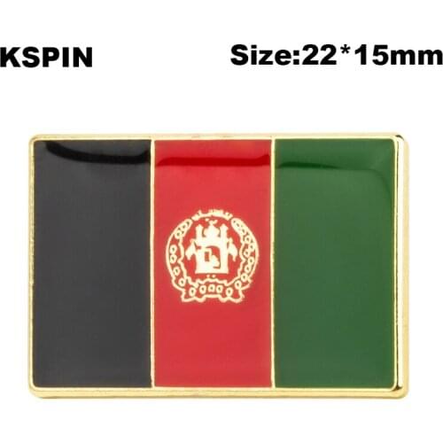 Afghanistan Badge Symbol Pin Metal Badges Decorative Brooch Pins for Clothes Brooch Jewelry XY0745
