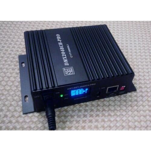 2048CH Bidirectional 4 Port DMX512 Lighting Controller WYS 3D Analog Network Console Extender