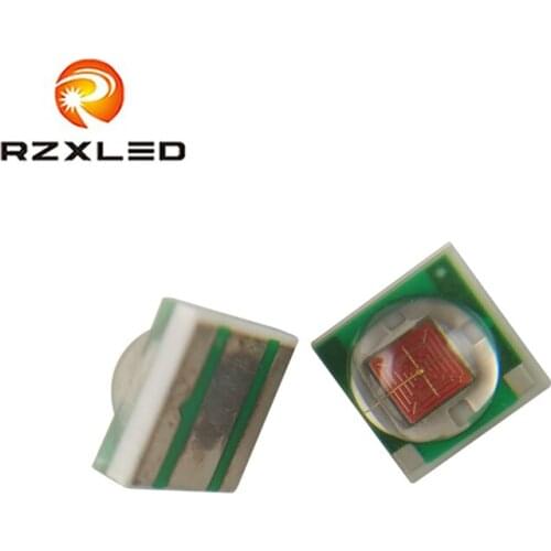 50PCS/LOT 3W high power LED chip 660nm with heat sink for led growing light