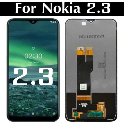 6.20" LCD For For Nokia 2.3 TTA-1211/1214/1206/1209 LCD Display Touch Screen Assembly Replacement