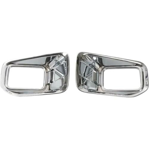 Car Front Fog Light Lamp Decoration Cover Trim for Ford F150 2015