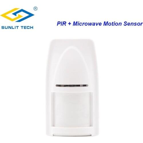 Wireless Dual PIR Microwave Detector Anti Pet Friendly Alarm Systerm For 433MHz/868MHz Home Security alarma Motion Sensor