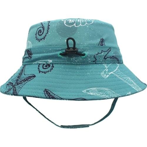 Kids Summer Beach Hats Buchket Hat Cap Children Boys Girls Outdoor Sun Protection Hats Hiking Swimming Running Outdoor Wear