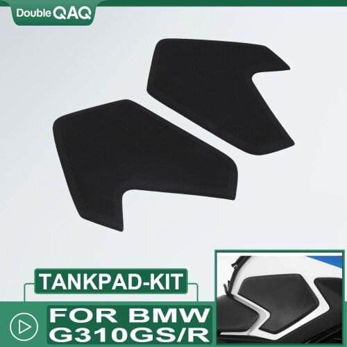 For BMW G310GS G310R G 310 R GS Motorcycle Non-slip Side Fuel Tank Stickers Waterproof Pad Rubber Sticker