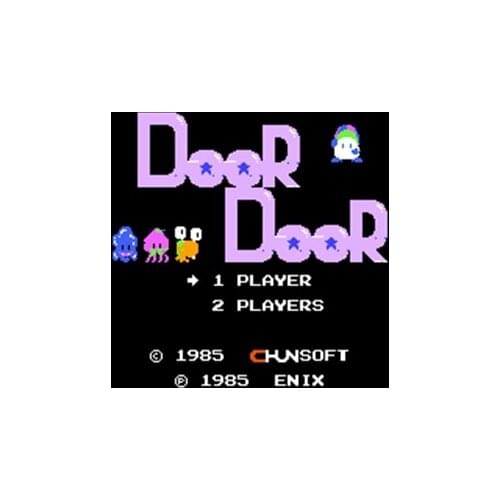 Door Door Region Free 60 Pin 8Bit Game Card For Subor Game Players