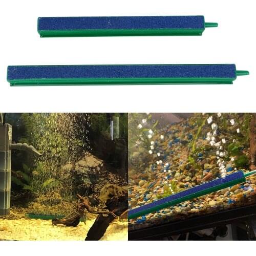 Aquarium Oxygen Pump Fresh Air Stone Bubble Bar Long strip Air Pump Sand Stone 2 Size Fish Tank Aerator Pump Pump Accessories