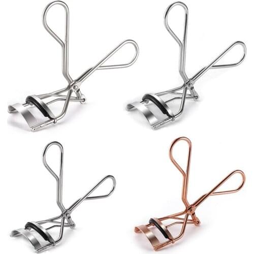 Hot Selling Professional Rose Gold Eyelash Curler Eye Lashes Curling Mascara Curler Cosmetic Makeup Tools Accessories For Women