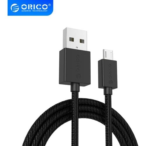 ORICO MDC-10 Micro USB Cable 2A Data Charging Cable For Mobile Phone 1M Nylon Cable