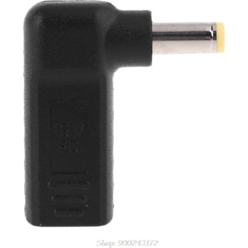 USB Type C Female to 5.5x1.7mm Dc Power Adapter Plug Converter for Acer 5315 5630 5735 5920 5535 5738 S17 20 Dropship