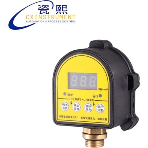 The 0~10 Bar G1/2 Connection 0.5%Accuracy Digital Water Pump Pressure Control Pressure Switch