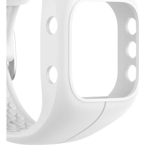 Watchband Replacement Comfortable Silicone Adjustable Smart Watch Band Strap for Polar A300