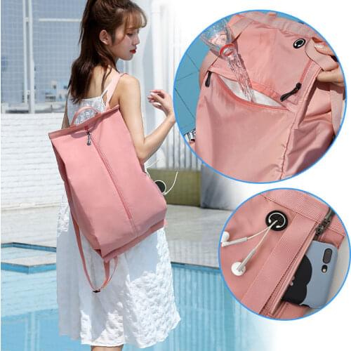 Dry Wet Backpack Swimming Bag Pool Beach Swim Bags Foldable Water proof Tas Sac De Sport Waterproof For Women Men Pouch XA50A