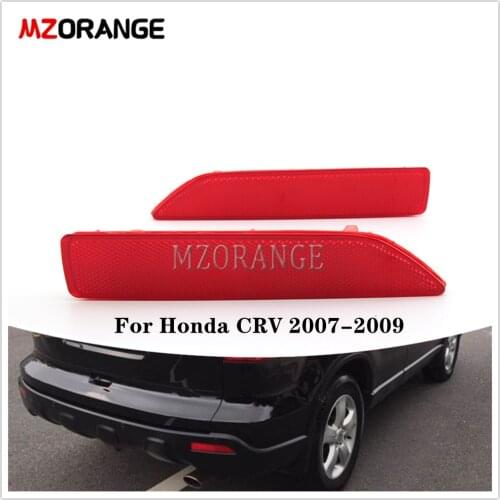 Rear Bumper Light For Honda CRV 2007 2008 2009 Rear Bumper Fog Lights Stop Warning Without Bulbs Car Accessories