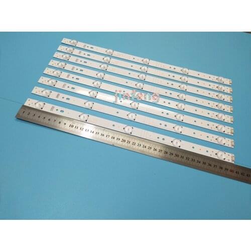 LED Backlight strip 5 lamp For 43E3000 43E3500 43E6000 E465853 5800-W43001-5P00 VER01.00 02K03177A RDL430WY LD0-10D