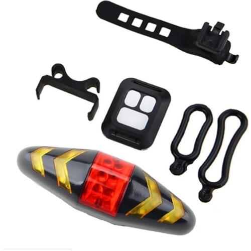 3 Color Bicycle Turn Signal Wireless Remote Mountain Bike Rear Light Bicycle Turn Signal Taillight Cycling Accessories 8