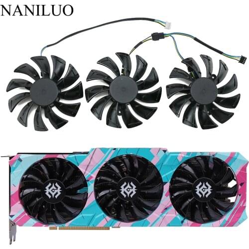 GA92S2U DC12V 0.46A replace Fan RTX3080 for ZOTAC GeForce RTX 3090 3080 3070 3060 Ti X-GAMING Graphics card Cooling fan