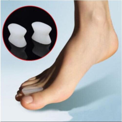 1 Pair Thumb Toe Bunion Protector Foot Care Finger Toe Separator Toes Corrector Pain Relief for Woman Man
