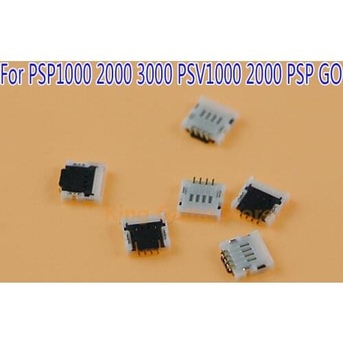 5pcs/lot Backlight power plug socket connector LR button connector For PSP 1000 2000 3000 PSV 1000 2000 PSP GO Controller