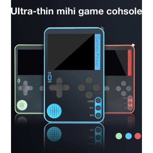 500 IN 1 Handheld Game Console Ultra-thin Card Games Console Retro Video Gaming Console Great Gift For Children Accessories