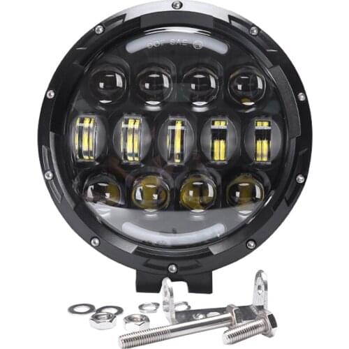 7inch 105W Offroad Car 4WD Truck Tractor Boat Trailer 4x4 SUV ATV 24V 12V Spot LED Light Bar LED Work Light for land rover