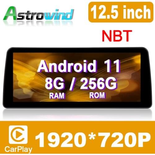 12.3 inch 8 Core 128G ROM Android 11 System Car GPS Navigation Media Stereo Radio For BMW X5 F15 X6 F16 2014-2019 NBT EVO