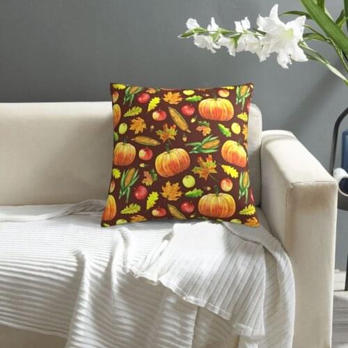 Vegetables Seamless Pattern pillowcase printed cushion cover sofa waist pillow pillow cover