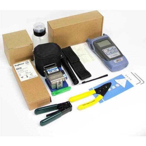 Ftth-Tool-Kit Locator Wire Stripper Cleaver Optical-Power-Meter-5km FS-6C-Fiber Fiber-Optic