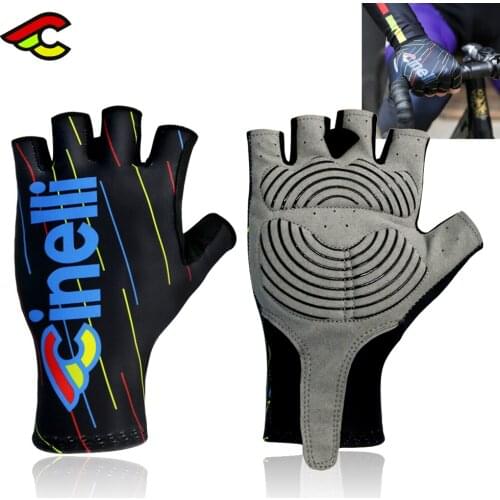 Classic customized Cycling Gloves Road Gloves Mountain Bike Half Finger Gloves Men/Women Bicycle Gym Fitness Non-slip Gloves