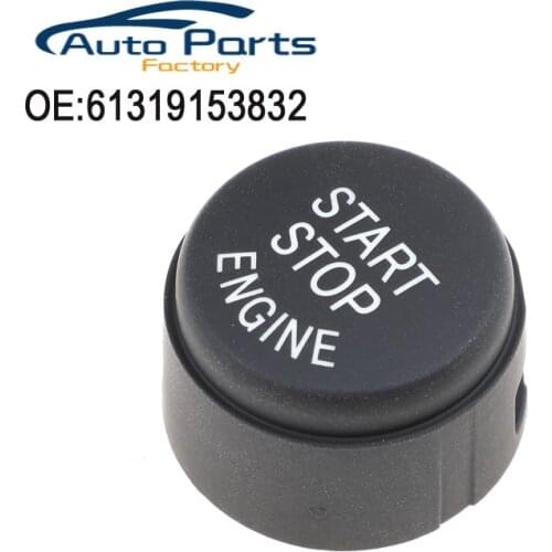 New Car Start Stop Engine Button Switch Replace Cover Key Accessories For BMW 5 6 7 F01 F02 F10 F11 F12 2009-2013 61319153832