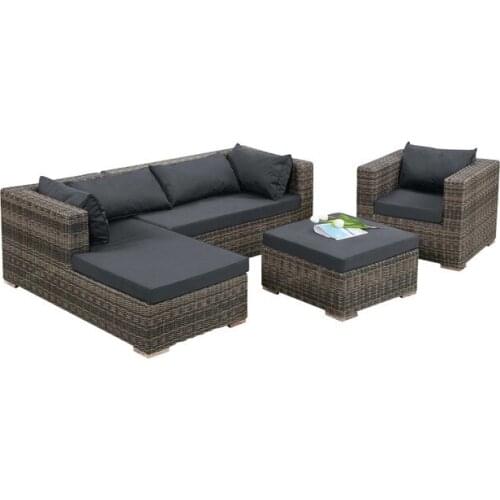 Modern Design Outdoor Wicker Patio Rattan Sofa Set