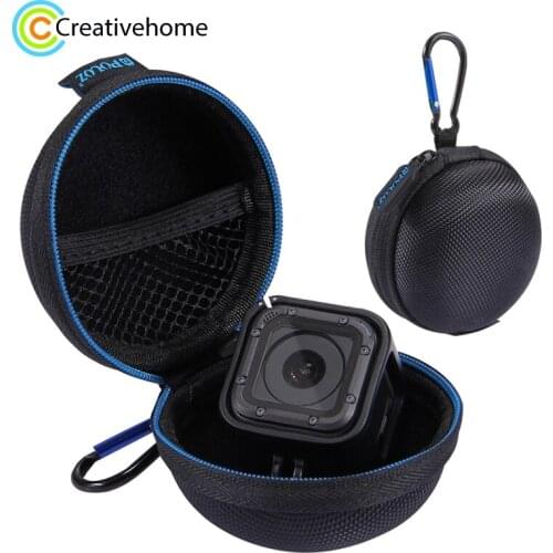 For Go Pro CAMERA BAG Small Bag Case Storage Camera Protective Bag EVA Camera Box Bag for Gopro HERO5 Session 4 Session Earphone