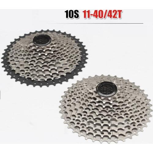 SUNSHINE Steel 10 Speed 11-40/11-42T MTB Bike Cassette 10S 30s Cycling Freewheel