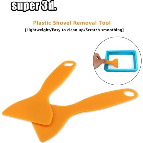 3D Printer Parts SLA DLP Resin Special Tool Set Plastic Shovel Removal Tool Spade Spatula For Removing model from FEP Film