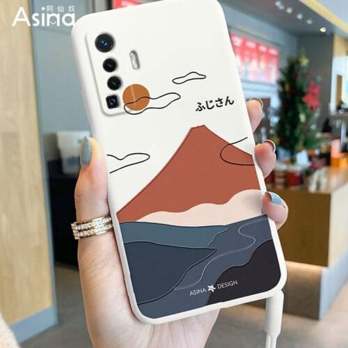 ASINA Liquid Silicone Case For VIVO X50 60 30 Pro Cover Cartoon Bumper Fashion Couple Cases For Vivo Z5X Z1Pro iQOO Neo Y17 V17